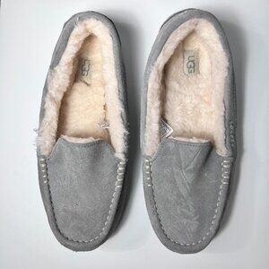 UGG Women Ansley Sheepskin Slipper Light Gray 10